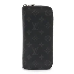 LOUIS VUITTON ルイ ヴィトン モノグラムエクリプス ジッピーウォレット ヴェルティカル ラウンドファスナー 長財布 メンズ M62295