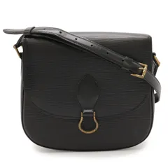 LOUIS VUITTON ルイ ヴィトン エピ サンクルー ショルダーバッグ ポシェット 斜め掛け レザー ノワール 黒 ブラック ゴールド金具 M52192
