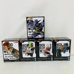 【まとめ】 ドラゴンボール Z 出陣 ギニュー 特戦隊 5体 セット / DRAGONBALL ギニュー ジース バータ リクーム グルト SOLID EDGE WORKS