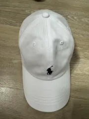 ポロラルフローレン 白 ベースボールキャップ