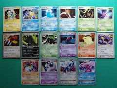 ライボルト、カメックス、リングマグレート、バンギラスグレート、トドゼルガex、カブトプスex、ノクタスex、サマヨールex、カイロス、クロバット、キュウコン、バクオング、波導の勇者ルカリオ、逆襲のミュウツー、ディアルガLV.X、パルキアLV.X キラまとめ売りのサムネイル