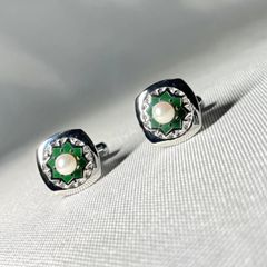 MONTBLANC モンブラン　カフリンクス　マラカイト MONTBLANC モンブラン カフリンクス マラカイト - メルカリ