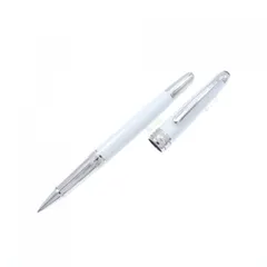 モンブラン マイスターシュテュックホワイトソリテールクラシック 106845 ローラーボール