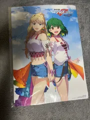 Amazon限定 マクロスF マクロスΔ クリアポスター ランカ&シェリル