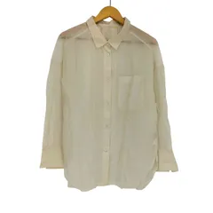 グリーンレーベルリラクシング GREEN LABEL RELAXING シアー ローン オーバー シャツ レディース FREE 