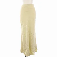 ガリャルダガランテ GALLARDAGALANTE 23SS キュプラマーメイドスカート ロング 0 ベージュ GGZ1032201A0008 /EE