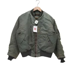バズリクソンズ BUZZ RICKSONS SCOVILLジップ MA-1 フライトジャケット メンズ JPN：L 