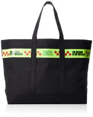 [エックスガール] REFLECTIVE TAPE TOTE BAG 105201053010 ブラック