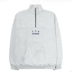 XL IAB Studio ハーフジップアップ スウェット / アイエプスタジオ