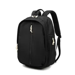 [keledeya] リュック レディース 軽量 バッグ 17 インチPC 3層構造 大容量 多機能 ビジネス バックパック オックスフォード おしゃれ 旅行 通学 通勤 人気 ファッション 防水 男女兼用 (黒)