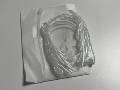 Ran様 トレカホルダー エンジェル 白/半透明