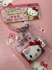 レトロキティーお守りストラップ