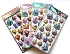 【正規品】初音ミク うるちゅるPOPシール  クラックス　4枚 コンプリートセット
