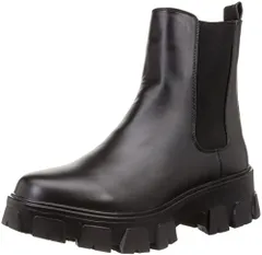 新品 厚底 トラックソール サイドゴアブーツ