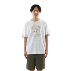新品 [チャンピオン] Tシャツ 半袖 丸首 綿100% グラフィックプリント ショートスリーブリンガーTシャツ メンズカジュアル C3-Z339-780-L