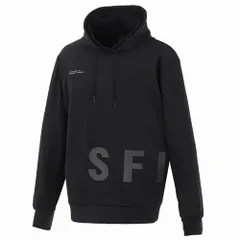 新品 [スフィーダ] WARM PES スウェットフーディー フットサルスウェットパーカー (sa25102-blk) BLK L