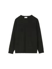 新品 NEUTRALWORKS.(ニュートラルワークス) スウェット SOPRANER/LWS LONG SLEEVE CREW ブラック M