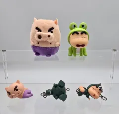 クレヨンしんちゃん フィギュア/ぬいぐるみ キーホルダー セット