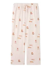 新品 [ジェラート ピケ] GOOD NIGHT BEAR柄ロングパンツ PWCP244260 レディース PNK Free Size