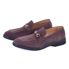 新品 [デデス] ローファー ビットローファー レザー スエード Uチップ 本革 革靴