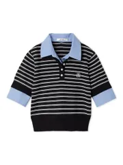 新品 [スナイデル] シャツドッキングニットポロ SWNT254218 レディース NVY Free Size