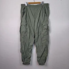 GAP ギャップ ナイロンカーゴパンツ オリーブ XLサイズ メンズ 古着 テック系 ワーク系 アメカジ ストリート