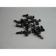 （サピム/SAPIM)（自転車用ニップル）SecureLock ブラス (14G/12mm/100ケ) ブラック