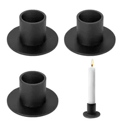 PAVIKEキャンドルホルダー 【3個】キャンドルスタンド キャンドルスティックホルダー インテリア用品、テーブルキャンドルの置物、インテリア、ロマンチックな夕食、祝日のお祝いなどの場所に使用