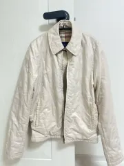 バーバリー アイボリー キルティング ジャケット