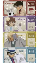 【中古】キャラカード 全4種セット チケット風カード 「名探偵コナン 2025 AUTUMNフェア」 アニメイト対象商品購入特典