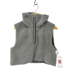 ザラ ZARA フェイクファーベスト レディース  xs