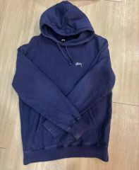 STUSSY ベーシック フーディー ネイビー