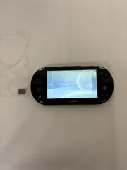 PSVita 本体 PCH-2000 ブラック SONY ソニー 動作確認済 メモリーカード8GB付