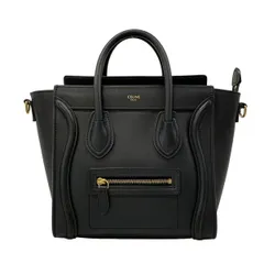 CELINE(セリーヌ) ハンドバッグ ラゲージナノショッパー 黒