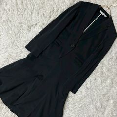 KUMIKYOKU セットアップ スカートスーツ ブラック 2 フレアスカート