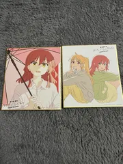 ぼっち・ざ・ろっく!色紙　喜多郁代　色紙　2種セット