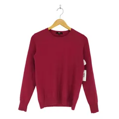 ユニクロ UNIQLO CASHMERE 100％ カシミヤクルーネックセーター レディース JPN：L 