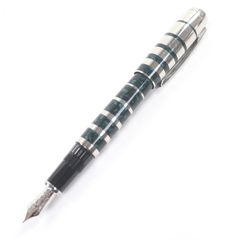 ペリカン万年筆M800、スターリングシルバー、925、螺鈿 - メルカリ