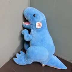 ⭐︎　大型 ティラノサウルス ビック ぬいぐるみ ブルー 恐竜 コストコのサムネイル