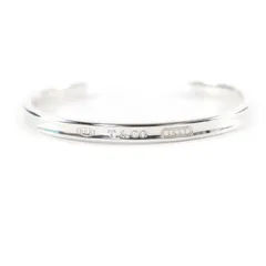 極美品☆TIFFANY&Co. ティファニー 1837 ナロー カフ AG925 バングル