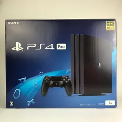 SONY PlayStation4PRO 1TB プレステ4プロ CUH-7100B ジェットブラック 動作品/付属品完備