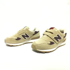 希少！キッズサイズ◎【new balance】ニューバランス スニーカー ローカット シューズ FS313BBI 子供靴 男の子 女の子 マジックテープ 外遊び 通園 お出かけ 公園 ベージュ ブラウン キッズ サイズ16.5cm/M43619fF