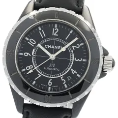 シャネル CHANEL H0683 J12 38MM 黒セラミック デイト 自動巻き メンズ 良品 _943964のサムネイル