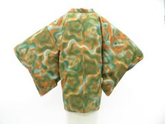 【一輝堂】羽織 羽織紐別売り 正絹 着物 身丈約77cm 裄丈約62.5cm 26z03-1085