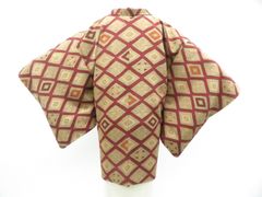 【一輝堂】羽織 羽織紐付き 正絹 着物 身丈約81cm 裄丈約66cm 26z03-1089