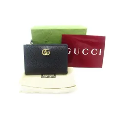 GUCCI グッチ 772738 ブラック 二つ折り ウォレット 財布 ∠UP5626