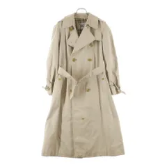 BURBERRYS (バーバリーズ) 裏地ノバチェック総柄 コットン トレンチ ロング コート ベージュ