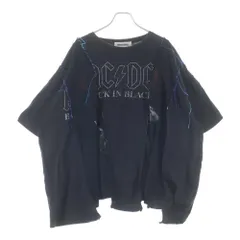 DISCOVERED (ディスカバード) リメイク 半袖Tシャツ コットン DC NS-T ブラックのサムネイル