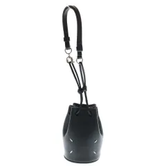 MM6 Maison Margiela (エムエムシックスメゾンマルジェラ) タビ バケット マイクロ ミニバッグ ポーチ 巾着バッグ ブラックのサムネイル
