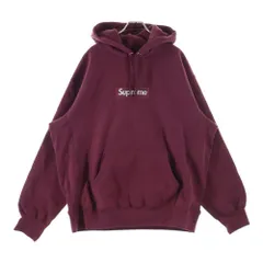 SUPREME (シュプリーム) 21AW Box Logo Hooded Sweatshirt Plum ボックスロゴ プルオーバースウェットパーカー フーディー プラム